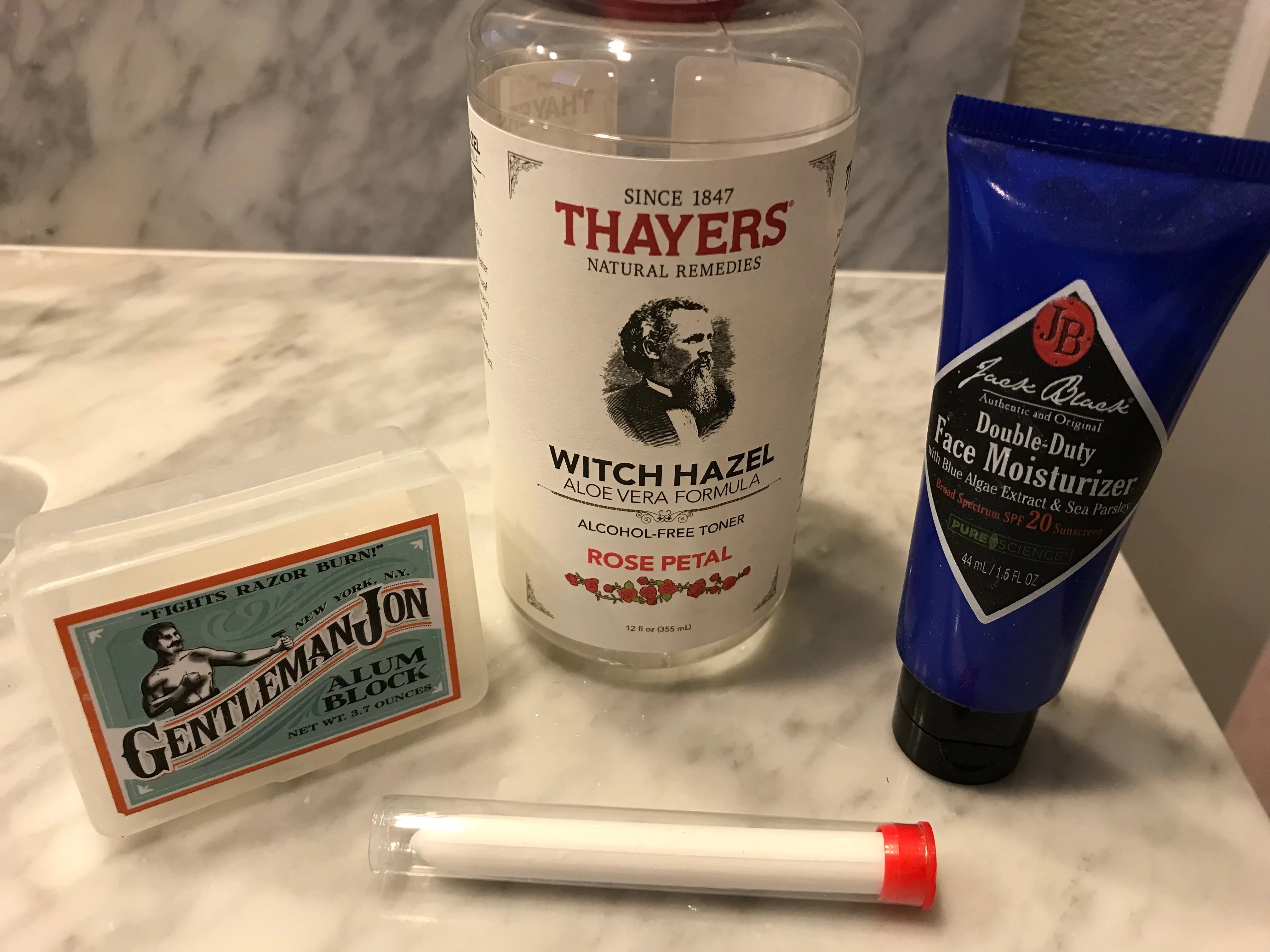 Head shave routine 2024