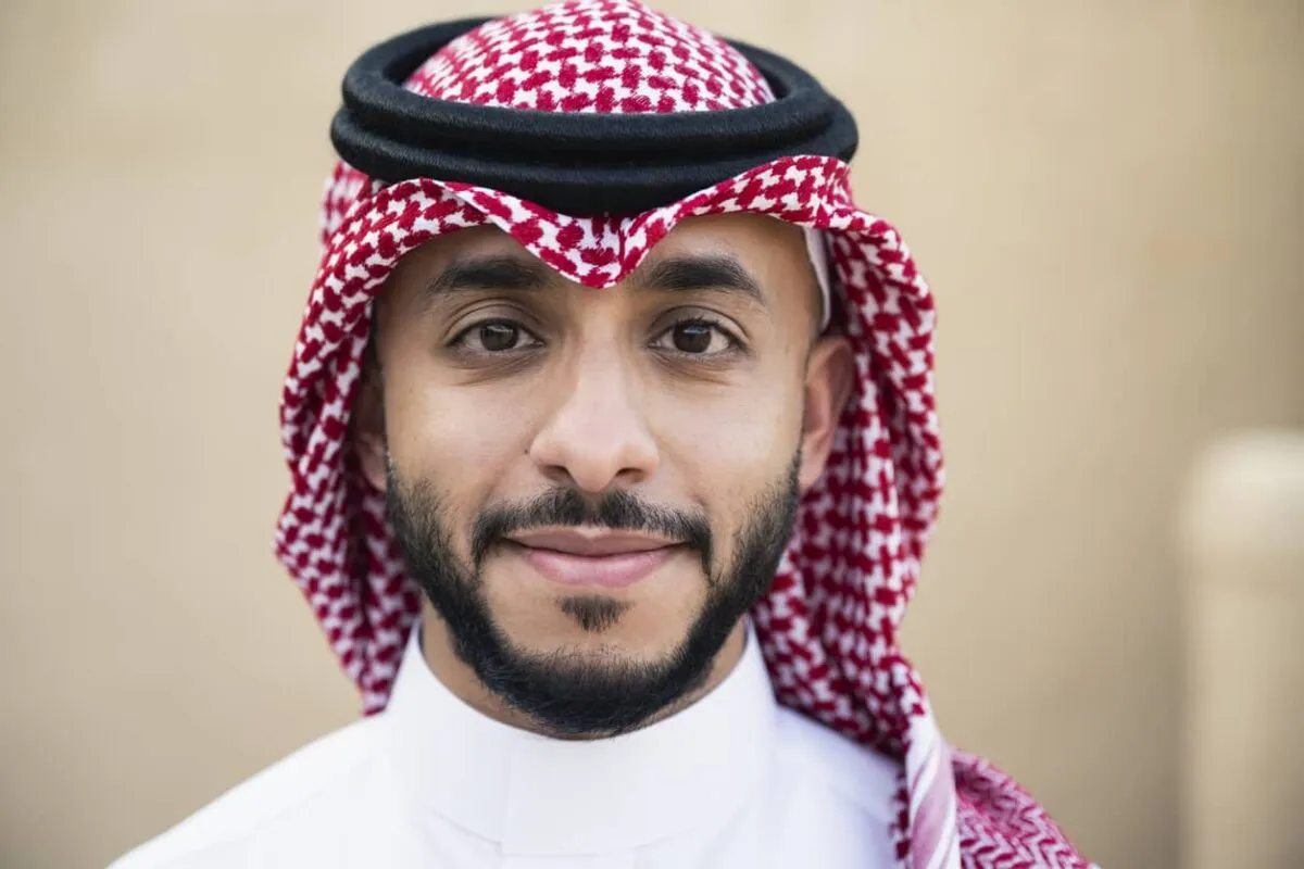 Full Arab beard