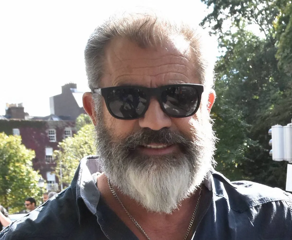 Mel Gibson long beard 2024
