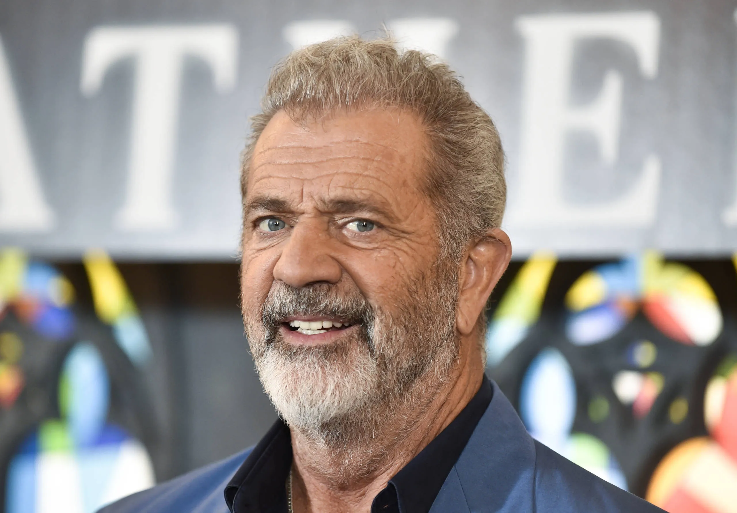 Mel Gibson stubble 2024