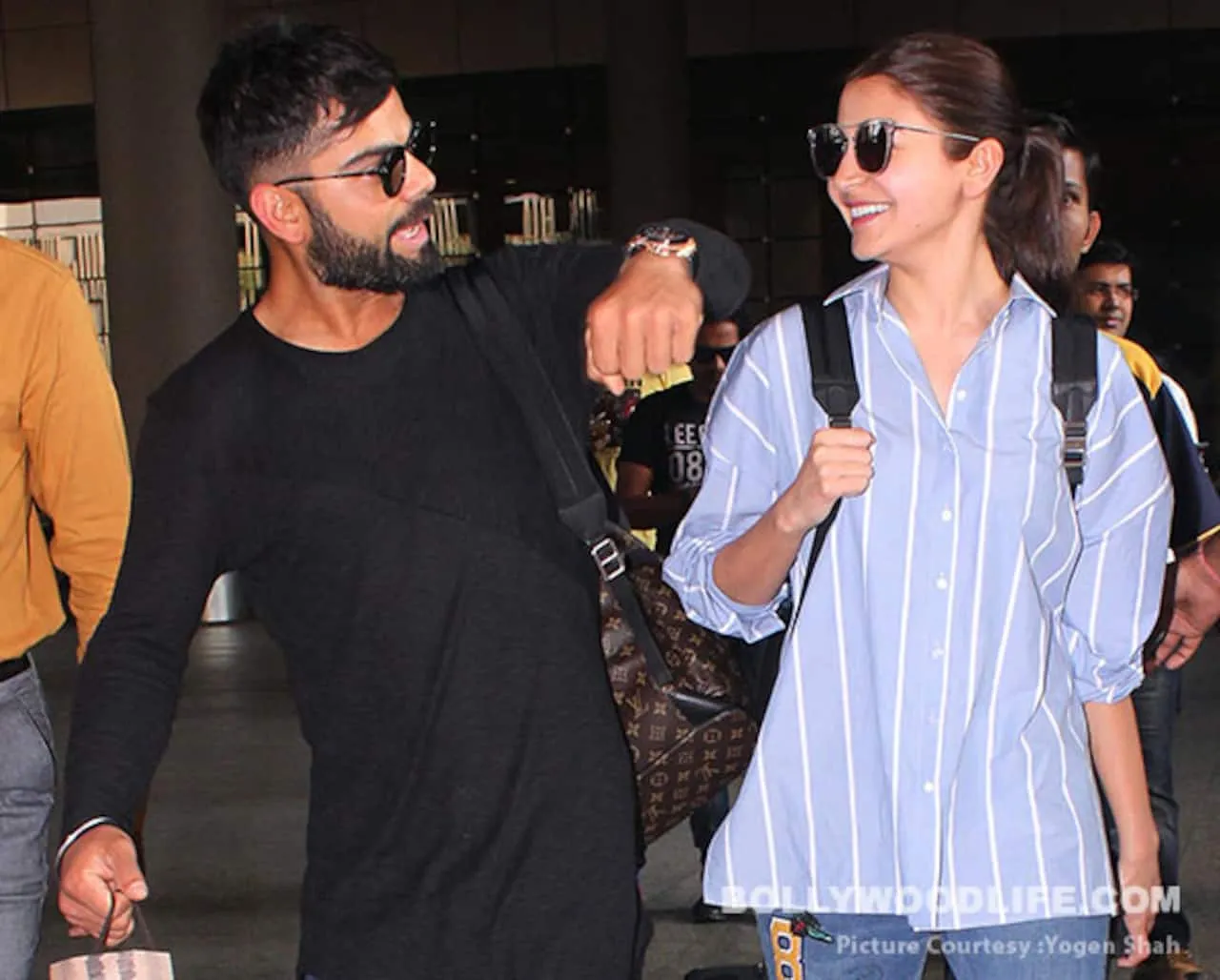Kohli clean shaven