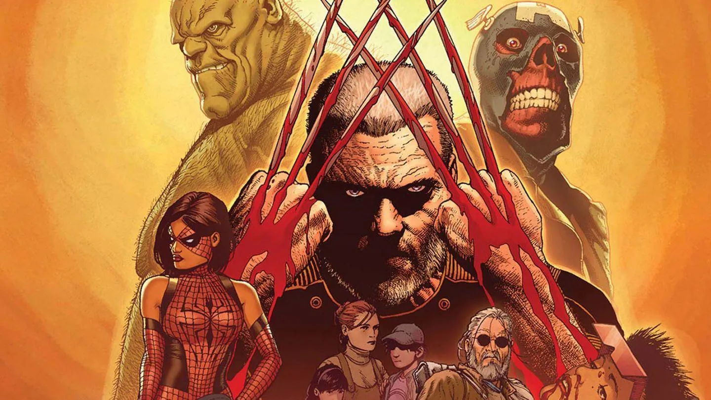 Old Man Logan beard detail