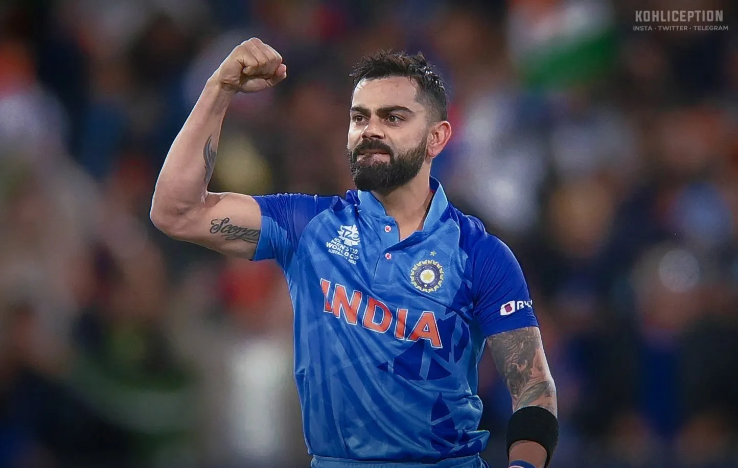 Virat Kohli Stubble 2024