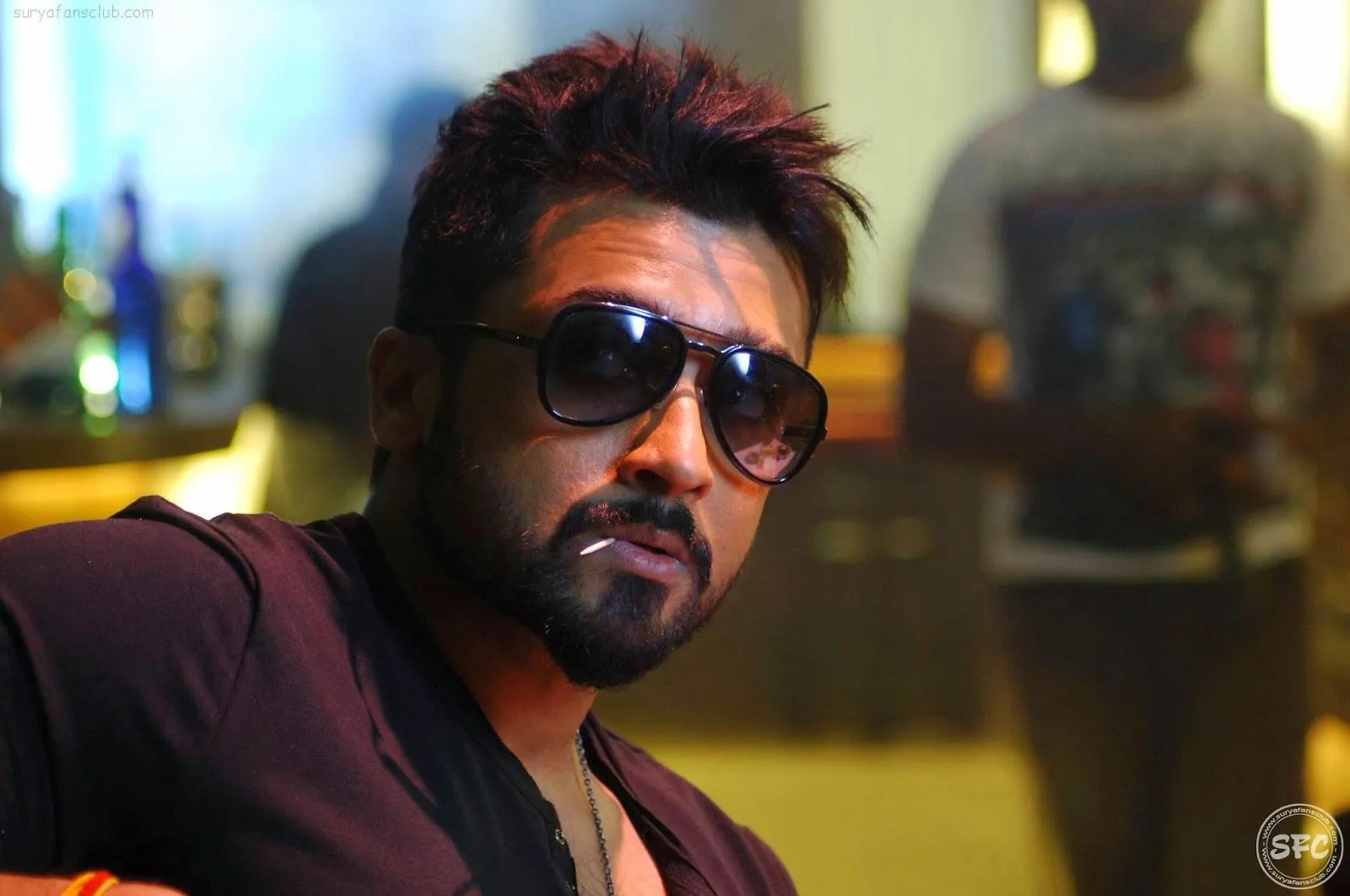 Anjaan beard with mustache
