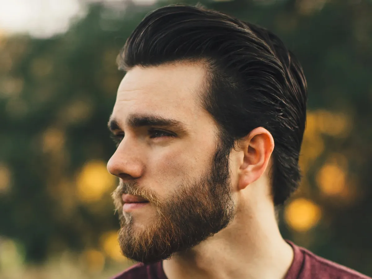 short trimmed beard