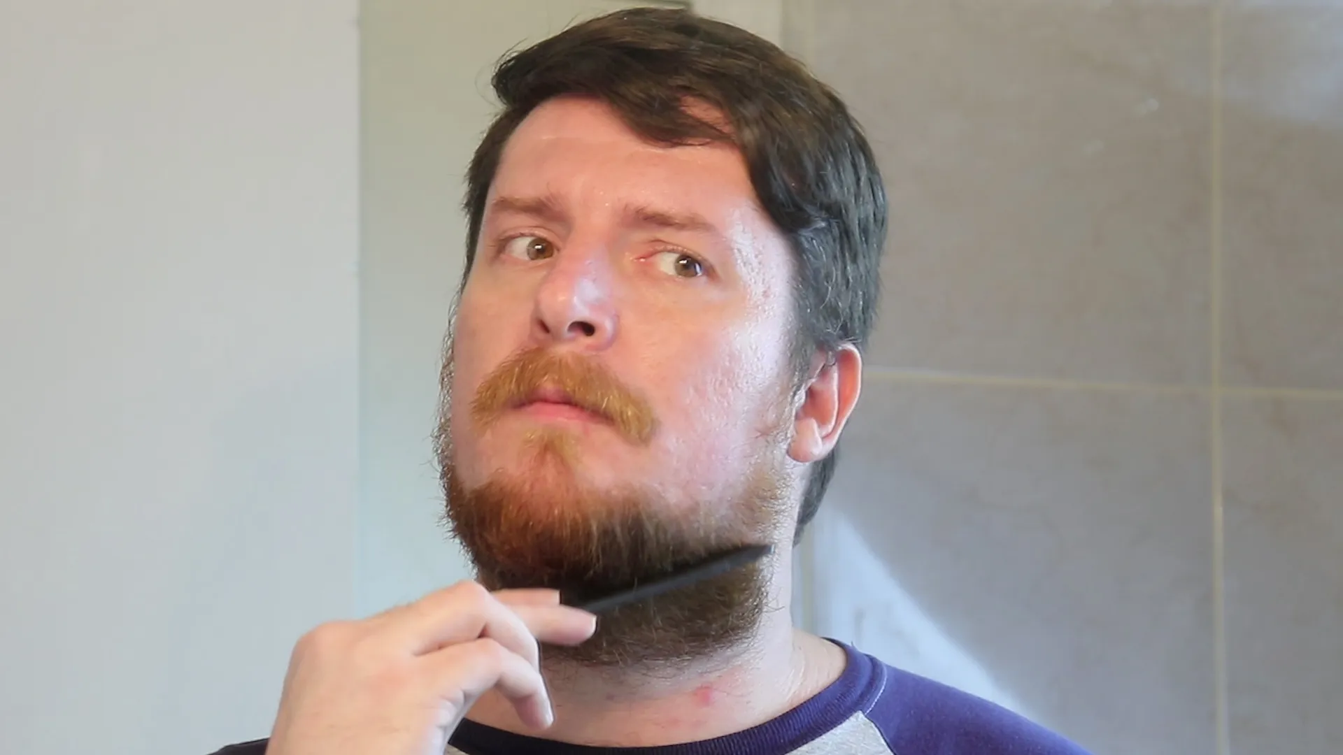 sculpted beard groom